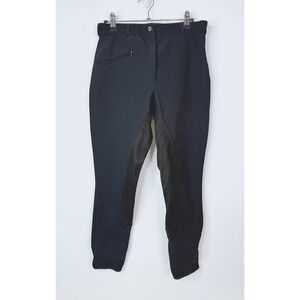 Tuff Rider Breeches Women's 30 Riding‎ Pants Ribbed Equestrian Black